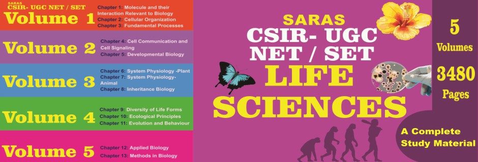 CSIR UGC NET SET Life Science Books