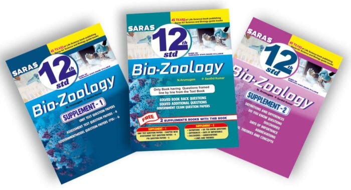 Saras 12th Standard Bio Zoology - Line by Line solved Questions