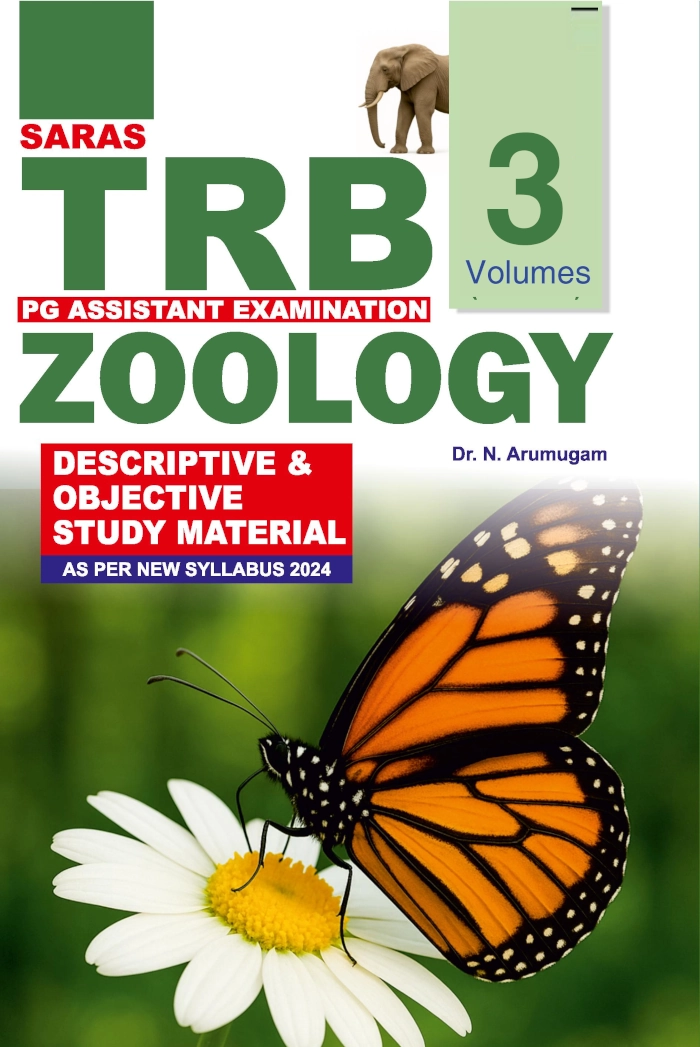 TRB Zoology PG Assistant Exam study material - 3 Volumes